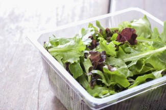 Salad in packaging