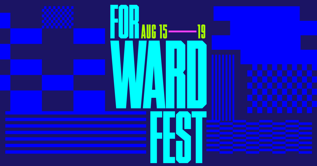 The logo for the Forward Festival