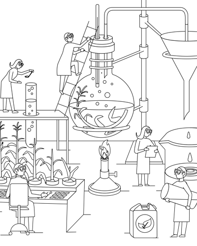 Preview of biofuels coloring page