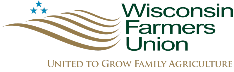 Logo for the Wisconsin Farmer's Union