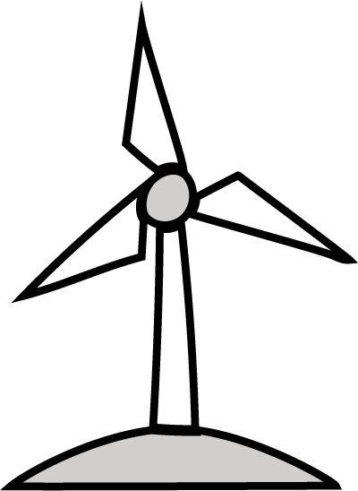 wind turbine symbol