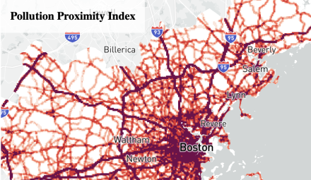 Pollution map