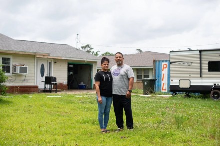 Charlotte Biagas and her husband, Norman, of Lake Charles, La.