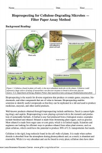 Bioprospecting Background Information