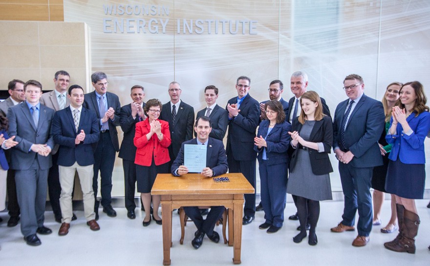 Walker Signs Nuclear Energy Bill