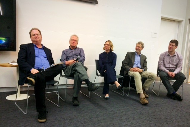 Gary Radloff, Dave Merritt, Jeanne Hoffman, Don Wichert and Mitch Brey