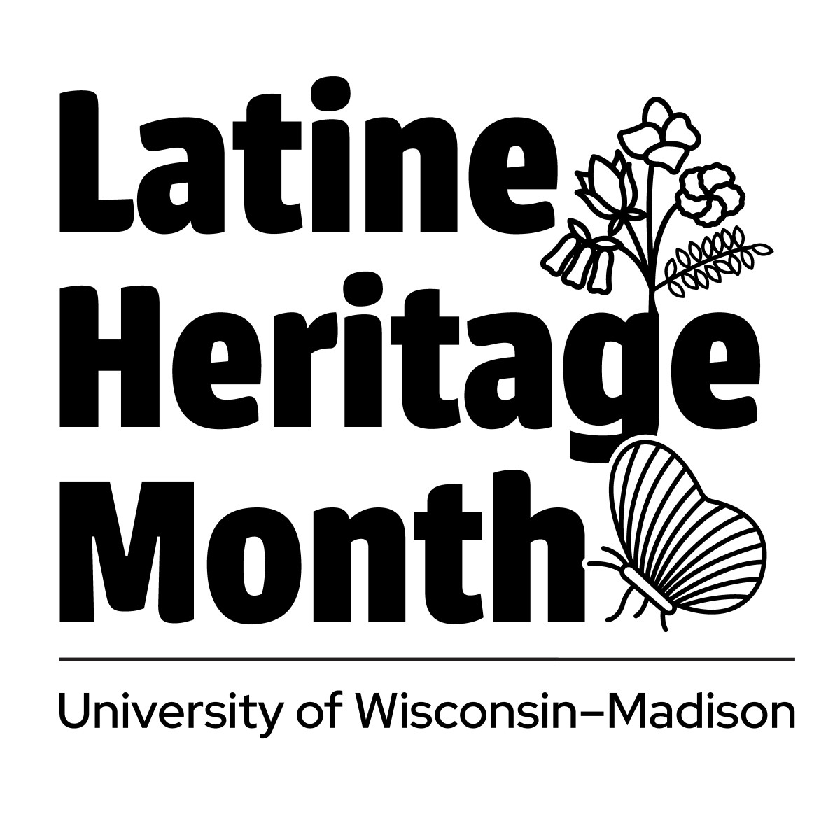Latine Heritage Month logo