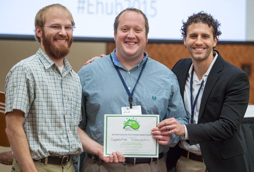 Capacitive Triboelectric, represented by Jack Tilka and Matthew Starr, won second place in both competitions at the November WESC.