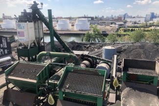 Green Asphalt plant in NYC