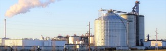 A corn ethanol refinery in Southwest Minnesota