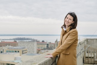 tracey on roof