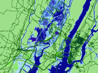 Seawater inundation NYC