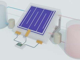 solar flow battery