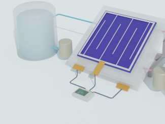 solar flow battery