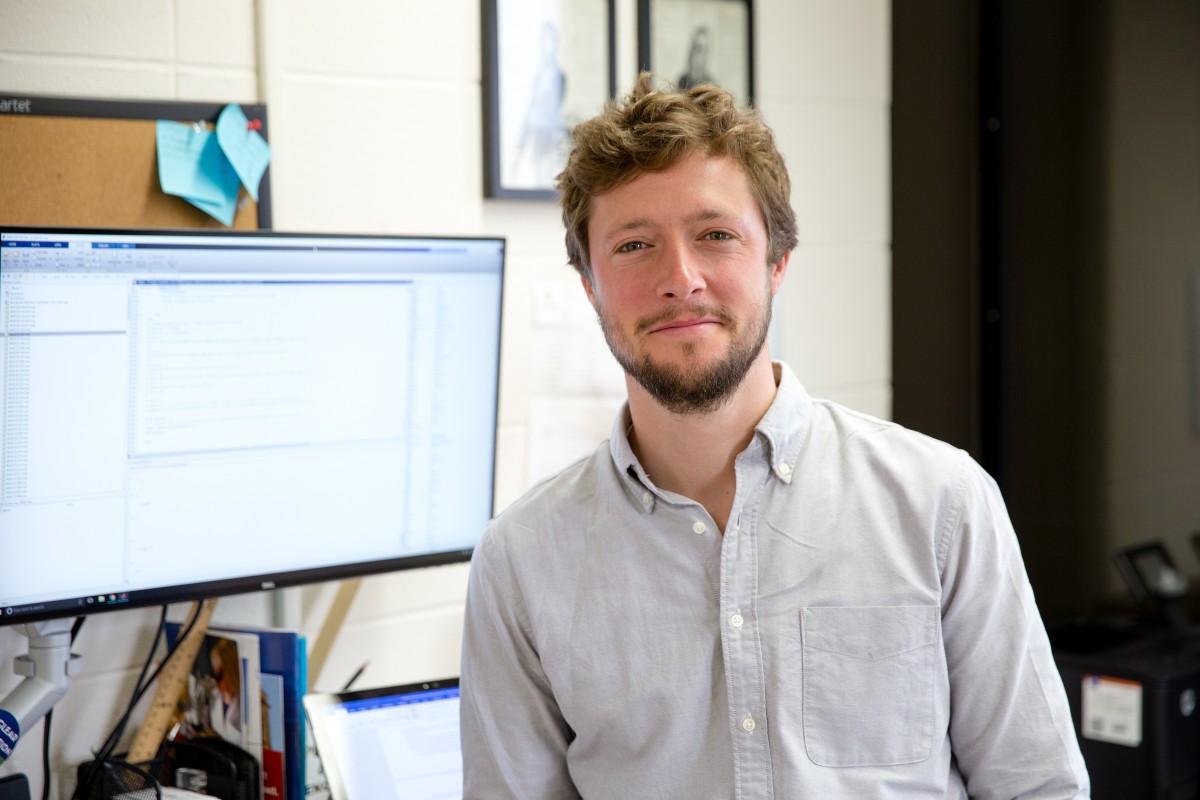 Assistant Professor of Engineering Physics Adrien Couet will oversee a project to develop extreme performance high entropy alloys for new metal alloy cladding for fast reactor applications, and which will produce an extensive irradiation resistance study of a new promising yet unexplored cladding concept. Couet’s graduate student, Calvin Parkin, is also the recent recipient of a research fellowship from the Nuclear Energy University Program. Photo by James Runde