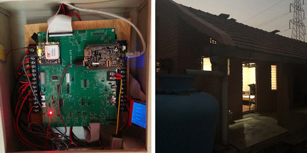 Microgrid technology (left) that Elektrifi is implementing in India